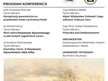 Relacja z konferencji popularnonaukowej „Powstanie Styczniowe w okolicy Strykowa” , 